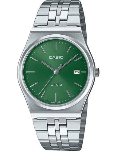 Reloj clásico analógico hombre Casio mtp-b145d-3a 40x35mm  correa de acero inoxidable water resist 50m