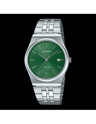 Reloj clásico analógico hombre Casio mtp-b145d-3a 40x35mm  correa de acero inoxidable water resist 50m