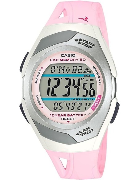 reloj deportivo unisex Casio PHYS STR-300J-4JH JDM 50M WR 10 años batería Lap Memory 60