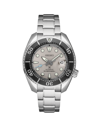 reloj automático buceo hombre Seiko Prospex Ice Diver Gray Sumo SPB175J1 45mm 200m WR zafiro
