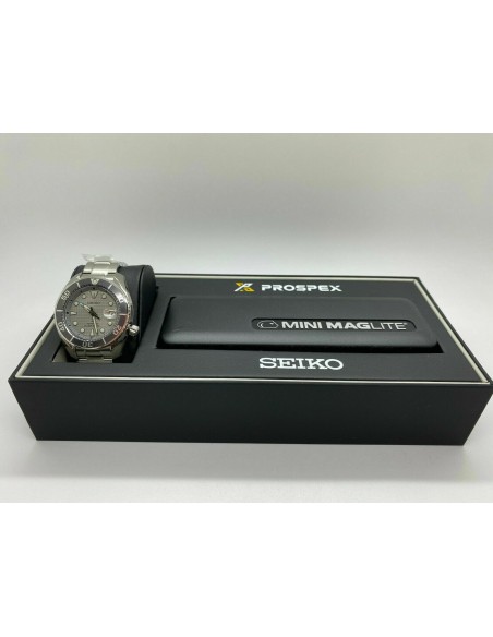 reloj automático buceo hombre Seiko Prospex Ice Diver Gray Sumo SPB175J1 45mm 200m WR zafiro