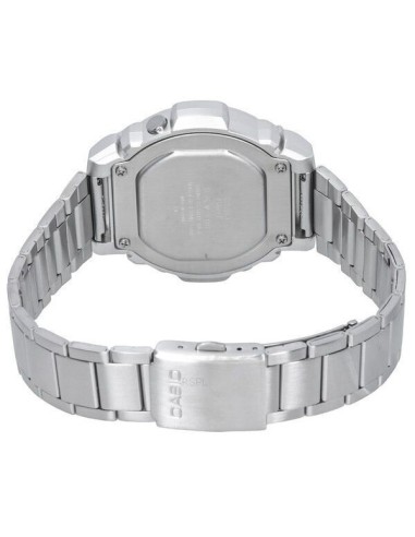 reloj deportivo hombre Casio  W-219HD-1AV 50m WR luz led 7 años batería correa de acero