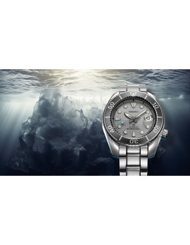 reloj automático buceo hombre Seiko Prospex Ice Diver Gray Sumo SPB175J1 45mm 200m WR zafiro