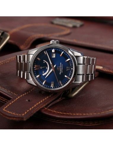 Orient Star RK-AU0005L JDM 38.5MM blue dial sapphire crystal steel band 100m WR JDM (Japan domestic market)
