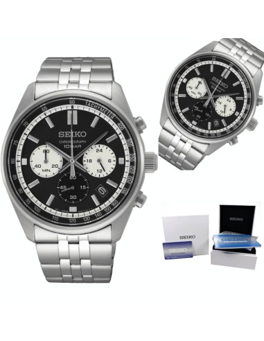 reloj cronógrafo hombre Seiko Neosports SSB429P1 41.5mm 100m WR correa de acero