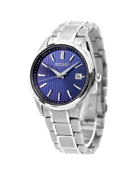 radio-control titanio solar Seiko Selection SBTM339 JDM 39.5MM 100m WR cristal de zafiro