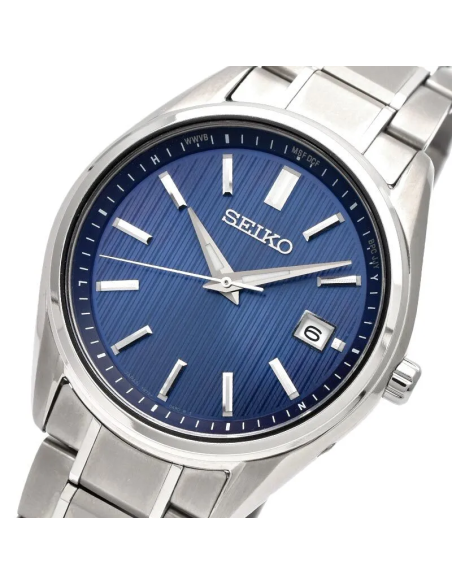 adio-control titanio solar Seiko Selection SBTM339 JDM 39.5MM 100m WR cristal de zafiro