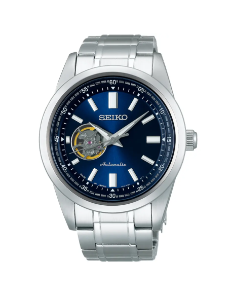 reloj automático hombre Seiko Selection Open Heart SCVE051 JDM 42mm 100m WR 4R38