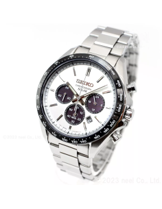 Reloj cronógrafo solar Seiko Selection SBPY165 JDM 42.2MM 100M WR cristal de zafiro 2