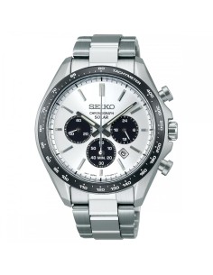 Reloj cronógrafo solar Seiko Selection SBPY165 JDM 42.2MM 100M WR cristal de zafiro