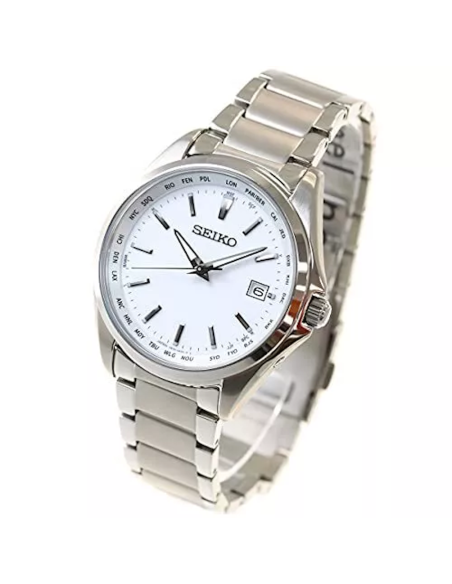 radio-control titanio solar hombre Seiko Selection SBTM287 JDM 39.5mm 100m WR cristal de zafiro