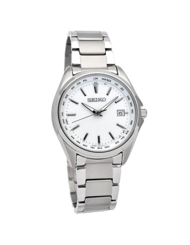 radio-control titanio solar hombre Seiko Selection SBTM287 JDM 39.5mm 100m WR cristal de zafiro