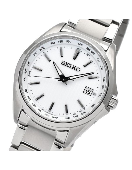 radio-control titanio solar hombre Seiko Selection SBTM287 JDM 39.5mm 100m WR cristal de zafiro