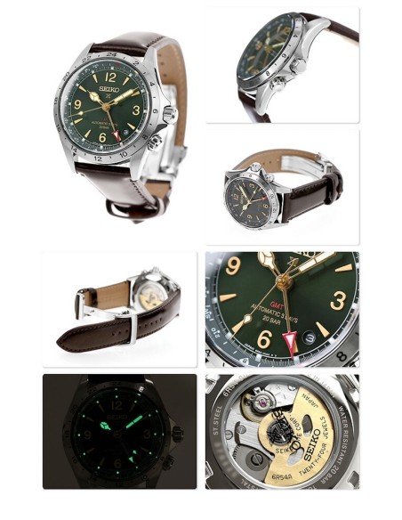 reloj automático hombre Seiko Prospex GMT SBEJ005 JDM  Limited Edition 39.5mm 200m WR zafiro