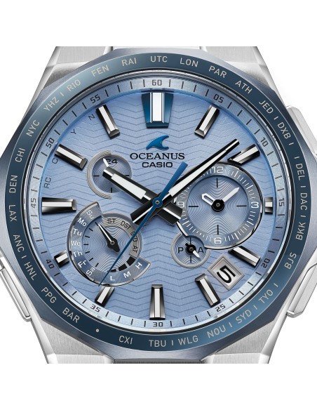 titanio solar Bluetooth hombre CASIO OCEANUS CLASSIC LINE OCEANUS 20TH ANNIVERSARY LIMITED EDITION OCW-T6000BV-2AJR JDM 42.6MM