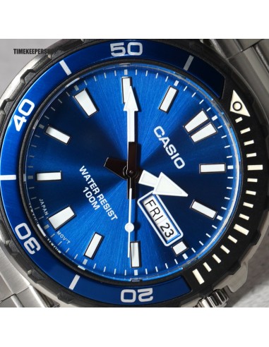 reloj deportivo buceo hombre Casio Duro Marine Monster Sports MTD-125D-2A1 45.6mm 100m WR