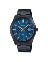 reloj hombre analógico Casio Gunmetal MTP-VD03B-2A 41mm baño de iones correa de acero
