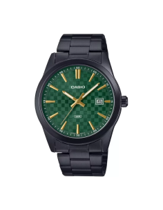reloj hombre analógico Casio Gunmetal MTP-VD03B-3A 41mm baño de iones correa de acero