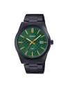 reloj hombre analógico Casio Gunmetal MTP-VD03B-3A 41mm baño de iones correa de acero