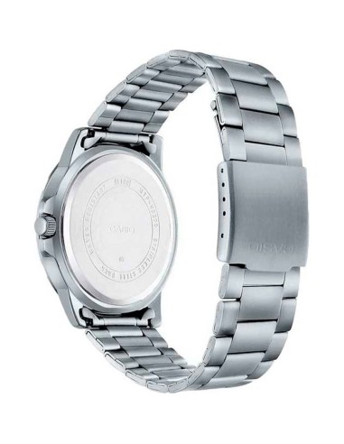 reloj cronógrafo analógico hombre Casio MTP-VD300D-1E 45mm correa de acero
