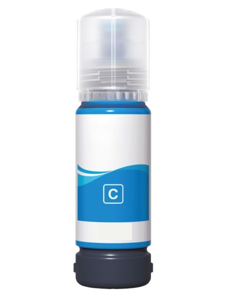 botella de tinta Compatible Epson 107 Cyan Botella de Tinta - C13T09B240 para Epson EcoTank ET-18100
