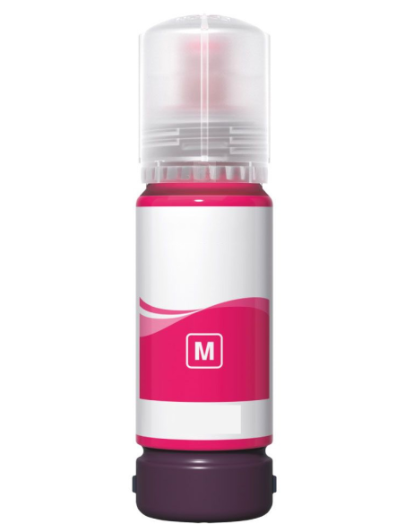 botella de tinta Compatible Epson 107 Magenta Botella de Tinta - C13T09B340 para Epson EcoTank ET-18100
