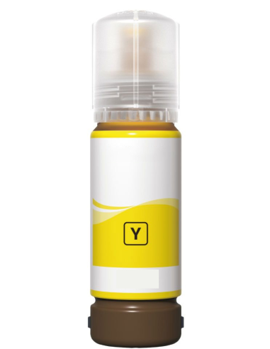 botella de tinta Compatible Epson 107 Amarillo Botella de Tinta - C13T09B440 para Epson EcoTank ET-18100