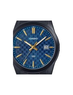 reloj hombre analógico Casio Gunmetal MTP-VD03B-2A 41mm baño de iones correa de acero 2