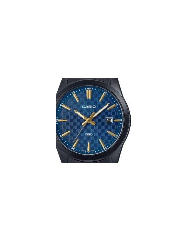 reloj hombre analógico Casio Gunmetal MTP-VD03B-2A 41mm baño de iones correa de acero
