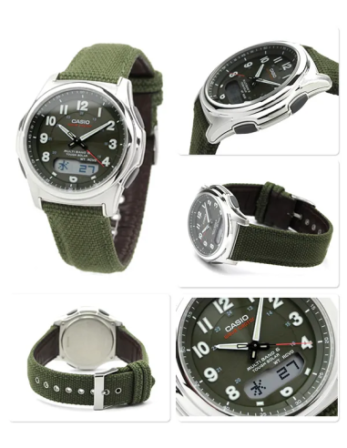 Solar Radio-Control Casio Wave Ceptor WVA-M630B-3AJF JDM 42.1MM  Tough Solar Multi-Band 6
