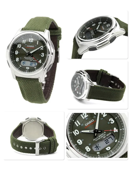 Solar Radio-Control Casio Wave Ceptor WVA-M630B-3AJF JDM 42.1MM  Tough Solar Multi-Band 6