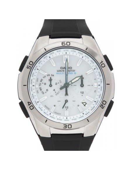 cronógrafo Solar radio-control hombre Casio Wave Ceptor  WVQ-M410-7 JDM 43.5mm 100m WR