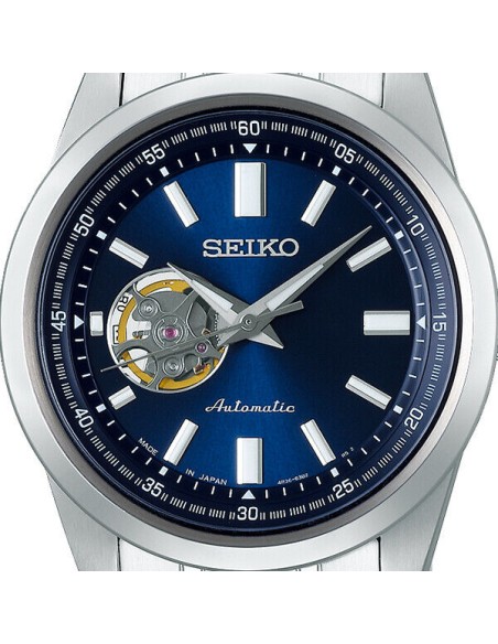 reloj automático hombre Seiko Selection Open Heart SCVE051 JDM 42mm 100m WR 4R38
