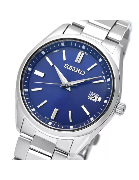 radio-control solar hombre Seiko Selection SBTM321 JDM 39.5mm 100m WR cristal de zafiro