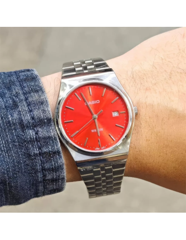 copy of Reloj clásico analógico hombre Casio mtp-b145d-4a 40x35mm correa de acero inoxidable water resist 50m