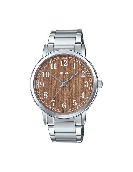 reloj clásico hombre Casio Enticer MTP-E145D-5B2 40mm correa de acero