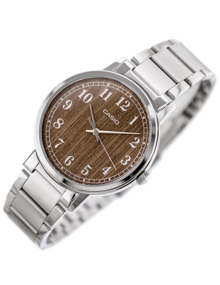 reloj clásico hombre Casio Enticer MTP-E145D-5B2 40mm correa de acero