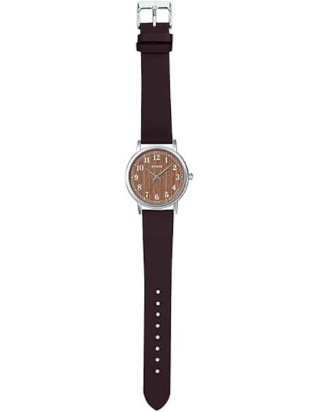 reloj clásico hombre Casio Enticer MTP-E145L-5B2 40mm correa de cuero