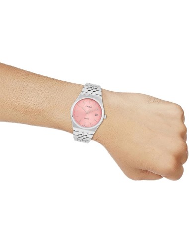 Reloj clásico analógico hombre Casio mtp-b145d-4a 40x35mm correa de acero inoxidable water resist 50m
