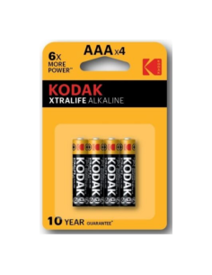 KODAK xtralife BLISTER 4 PILAS ALCALINAS LR6 (AAA)