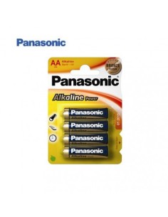 PANASONIC AA LR6 BLISTER 4 PILAS ALCALINAS