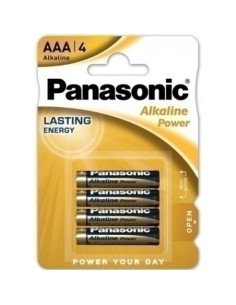 panasonic blister 4 pilas alcalinas lr3 (aaa)