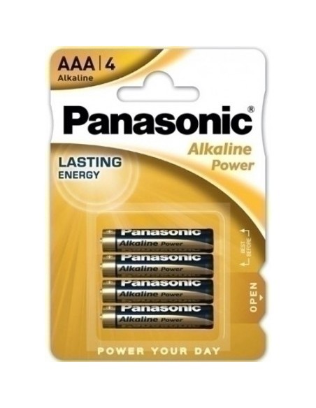panasonic blister 4 pilas alcalinas lr3 (aaa)