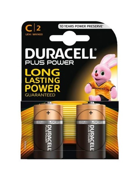 pack Pilas duracell plus alcalina lr14
