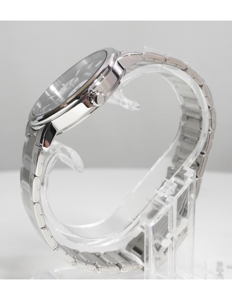 reloj clásico hombre Casio MTP-E335D-2E1 41mm 50m WR correa de acero  Manecillas y marcadores luminosos