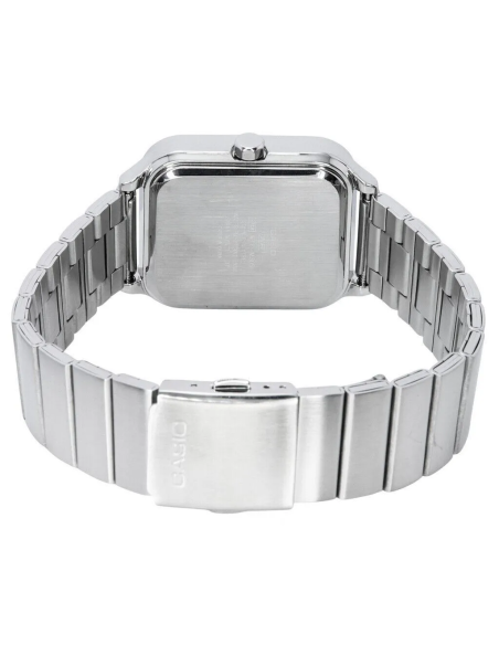 reloj clásico analógico hombre Casio Moonphase MTP-M305D-7A2 44,5 × 34 × 9,3 mm fases lunares 50m WR correa de acero