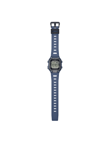 reloj cronómetro deportivo Bluetooth unisex Casio StepTracker WS-B1000-2A 41.3mm Smartlink 100m WR correa de resina