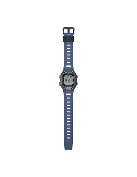 reloj cronómetro deportivo Bluetooth unisex Casio StepTracker WS-B1000-2A 41.3mm Smartlink 100m WR correa de resina