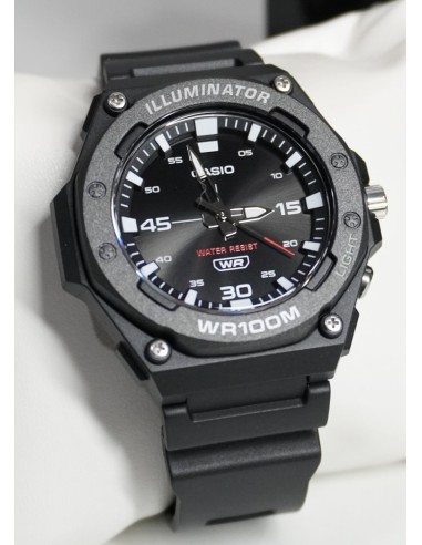 reloj deportivo hombre Casio Heavy-Duty  MW-620H-1A 48,1 mm 100m WR correa de resina