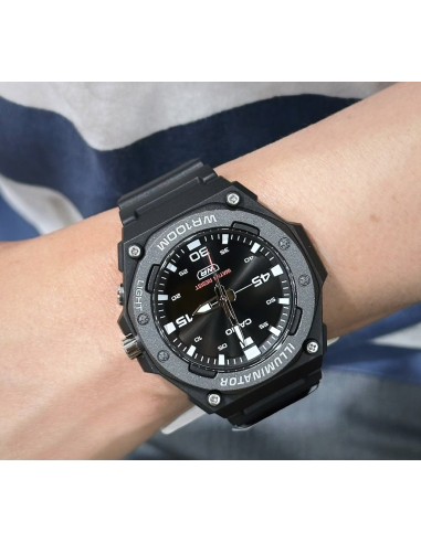 reloj deportivo hombre Casio Heavy-Duty  MW-620H-1A 48,1 mm 100m WR correa de resina